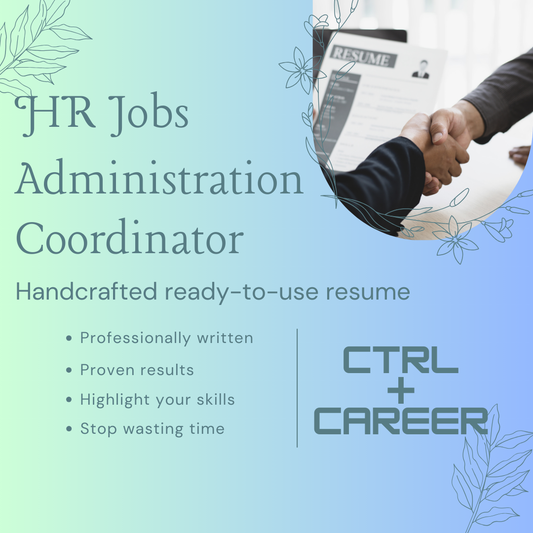 Professional Administrator/HR/Coordinator Resume